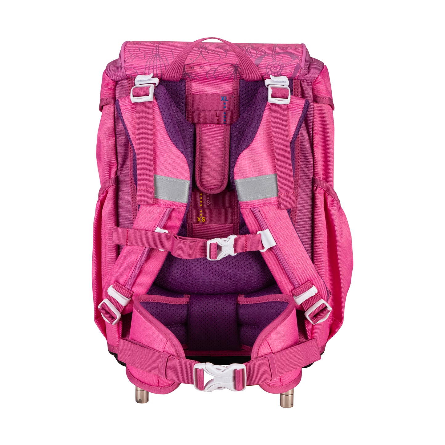 DerDieDas ErgoFlex Exclusiv ECO Schulrucksack-Set Pink Planet