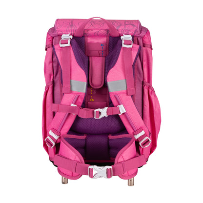 DerDieDas ErgoFlex Exclusiv ECO Schulrucksack-Set Pink Planet