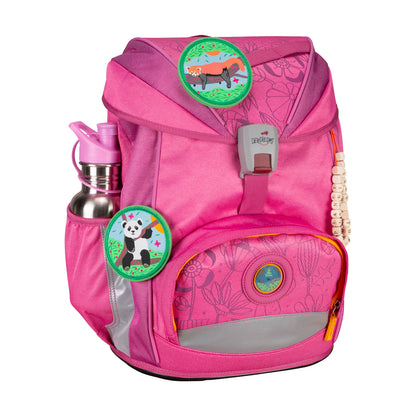 DerDieDas ErgoFlex Exclusiv ECO Schulrucksack-Set Pink Planet