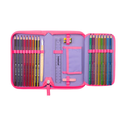 DerDieDas ErgoFlex Exklusiv Schulrucksack-Set Neon Punkie