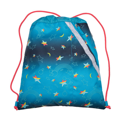 DerDieDas ErgoFlex Easy Exklusiv LED Schulrucksack-Set Rainbow Star
