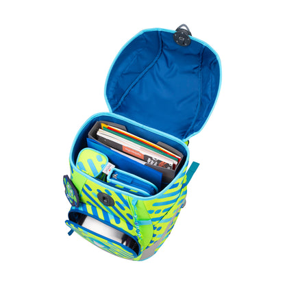DerDieDas ErgoFlex Tiny Exklusiv Schulrucksack-Set Neon Monster