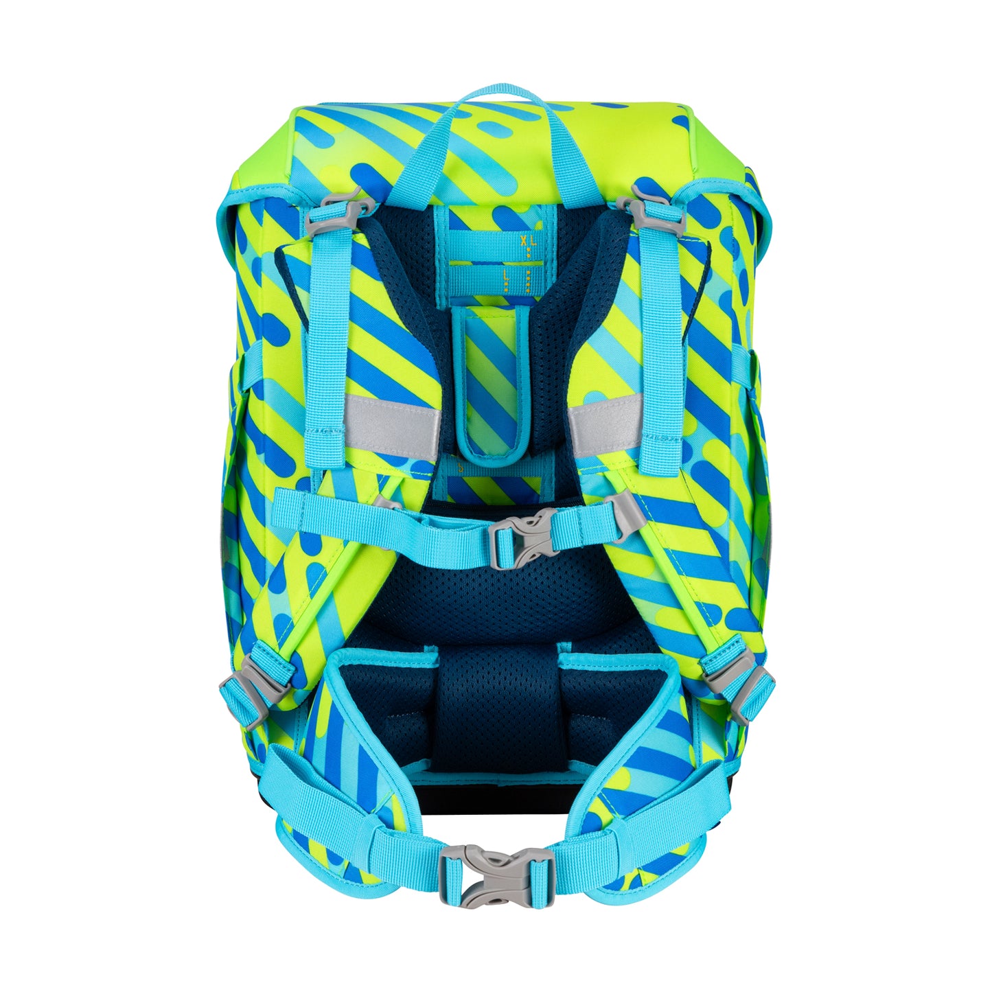 DerDieDas ErgoFlex Tiny Exklusiv Schulrucksack-Set Neon Monster