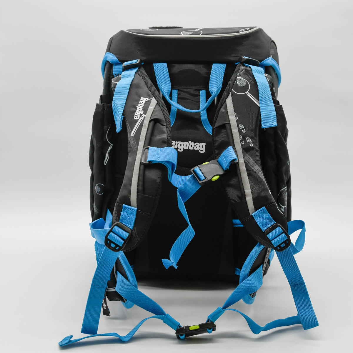 ergobag cubo Set Schulranzen-Set Bärdektiv Sonderedition 3 Fragezeichen Kids