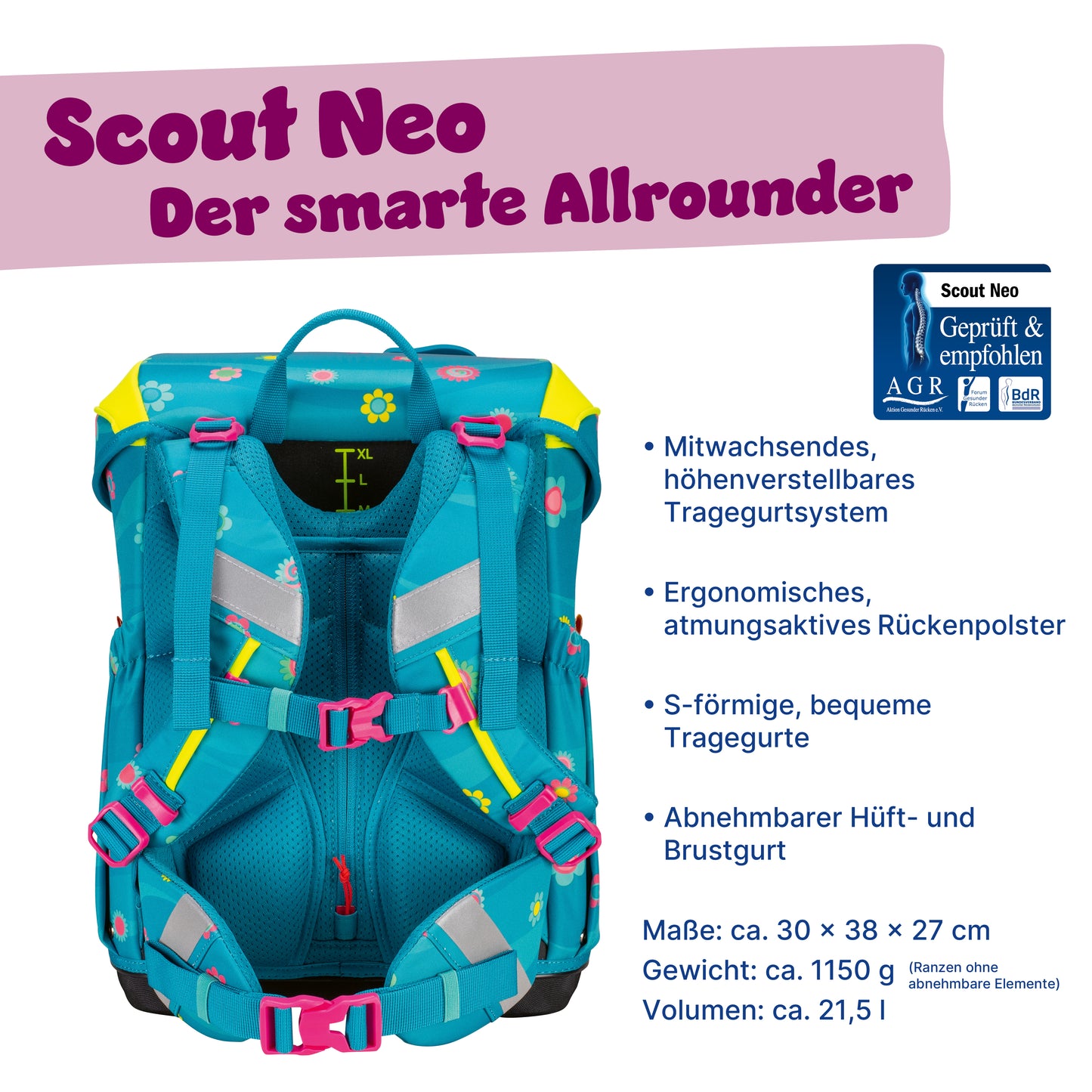 Scout Neo DIN Little Flowers
