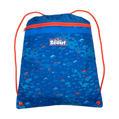 Scout Genius Exklusiv Superflash Schulranzen-Set Blue Dino