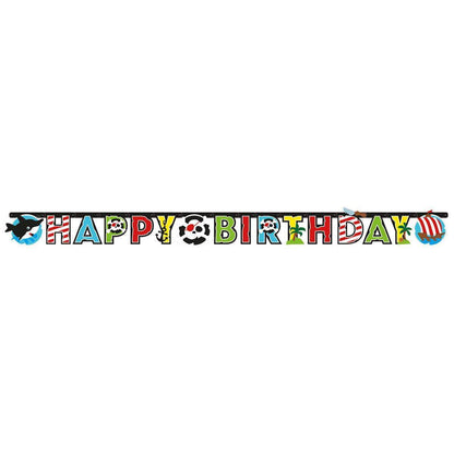 amscan Partykette Geburtstag Pirat 180 x 15 cm