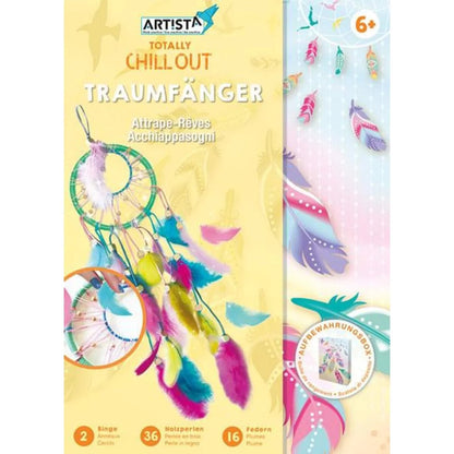 Artista Traumfänger Bastel-Set Dreamcatcher mit Federn