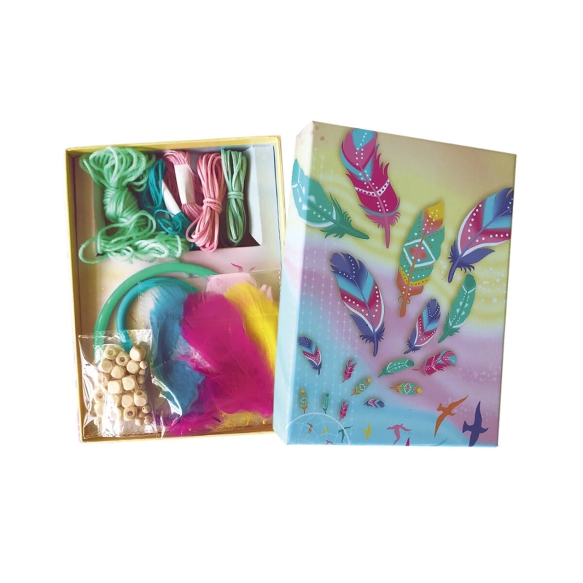 Artista Traumfänger Bastel-Set Dreamcatcher mit Federn