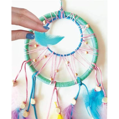 Artista Traumfänger Bastel-Set Dreamcatcher mit Federn