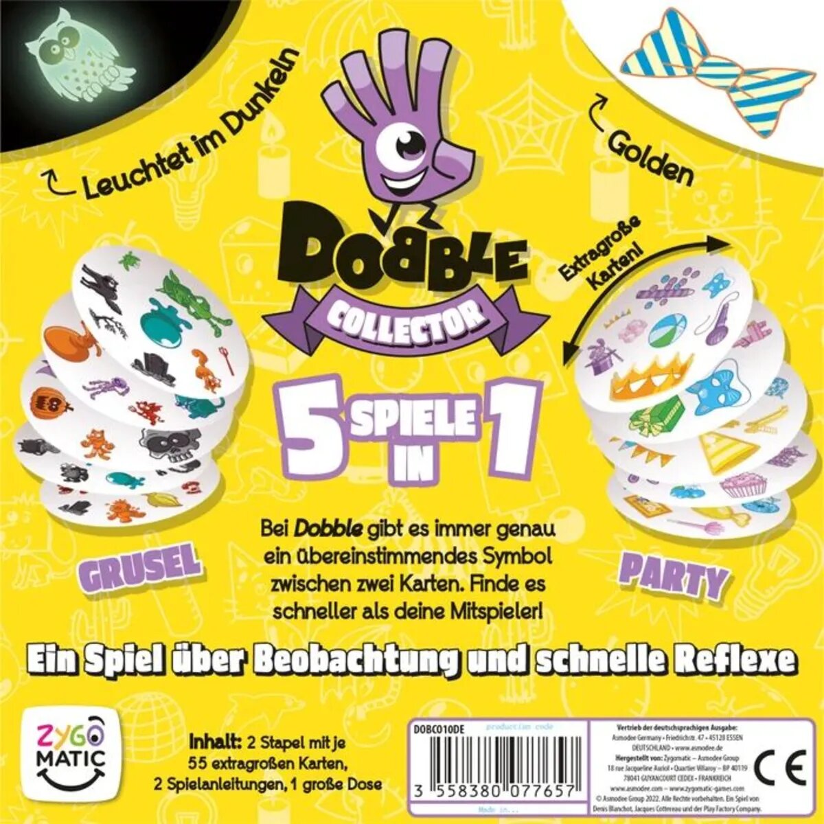 Asmodee Kartenspiel Dobble Collector