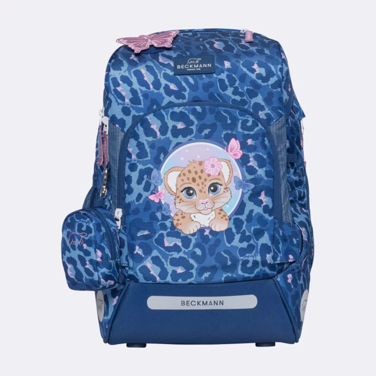 Beckmann Active Air FLX Set, Cheeta 6-teilig blau 20 bis 25 Liter