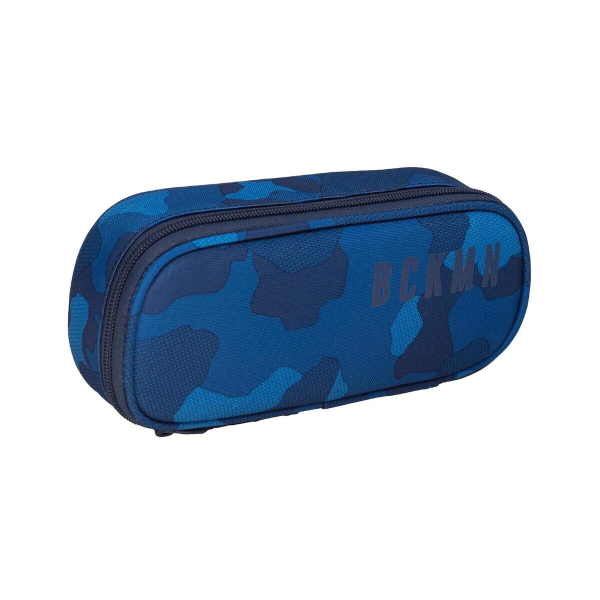 Beckmann Ovale Federmappe Sport Junior, camo blue