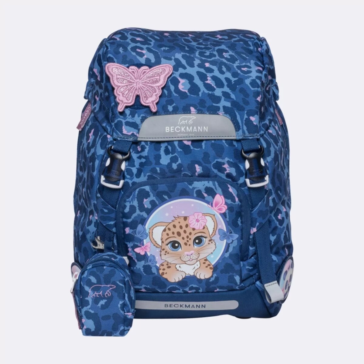 Beckmann Schulranzen Classic 6tlg. Set Cheetah