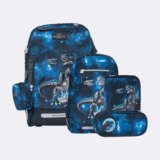 Beckmann Schulrucksack Active Air FLX Tech Rex Schulrucksack 6tlg.