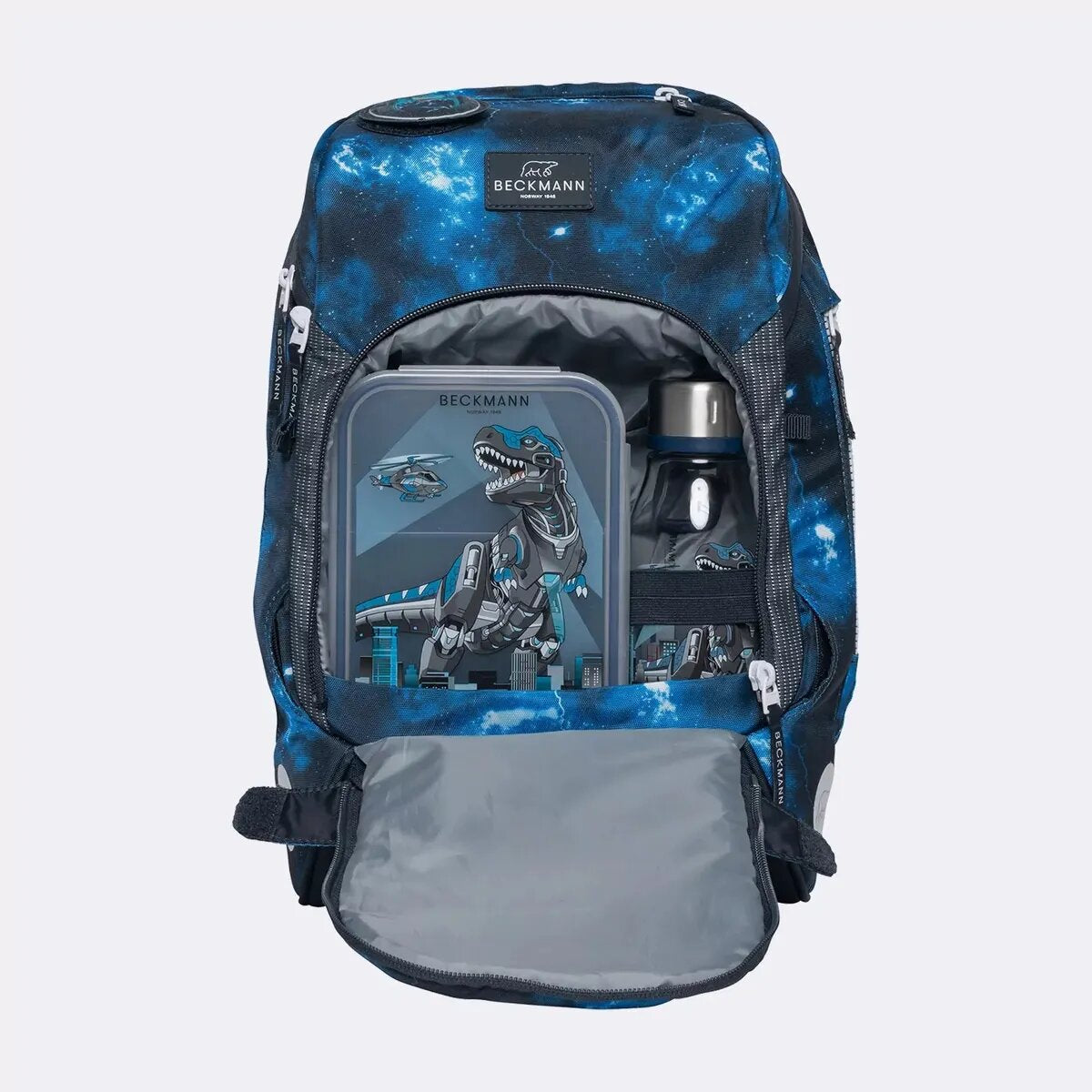Beckmann Schulrucksack Active Air FLX Tech Rex Schulrucksack 6tlg.