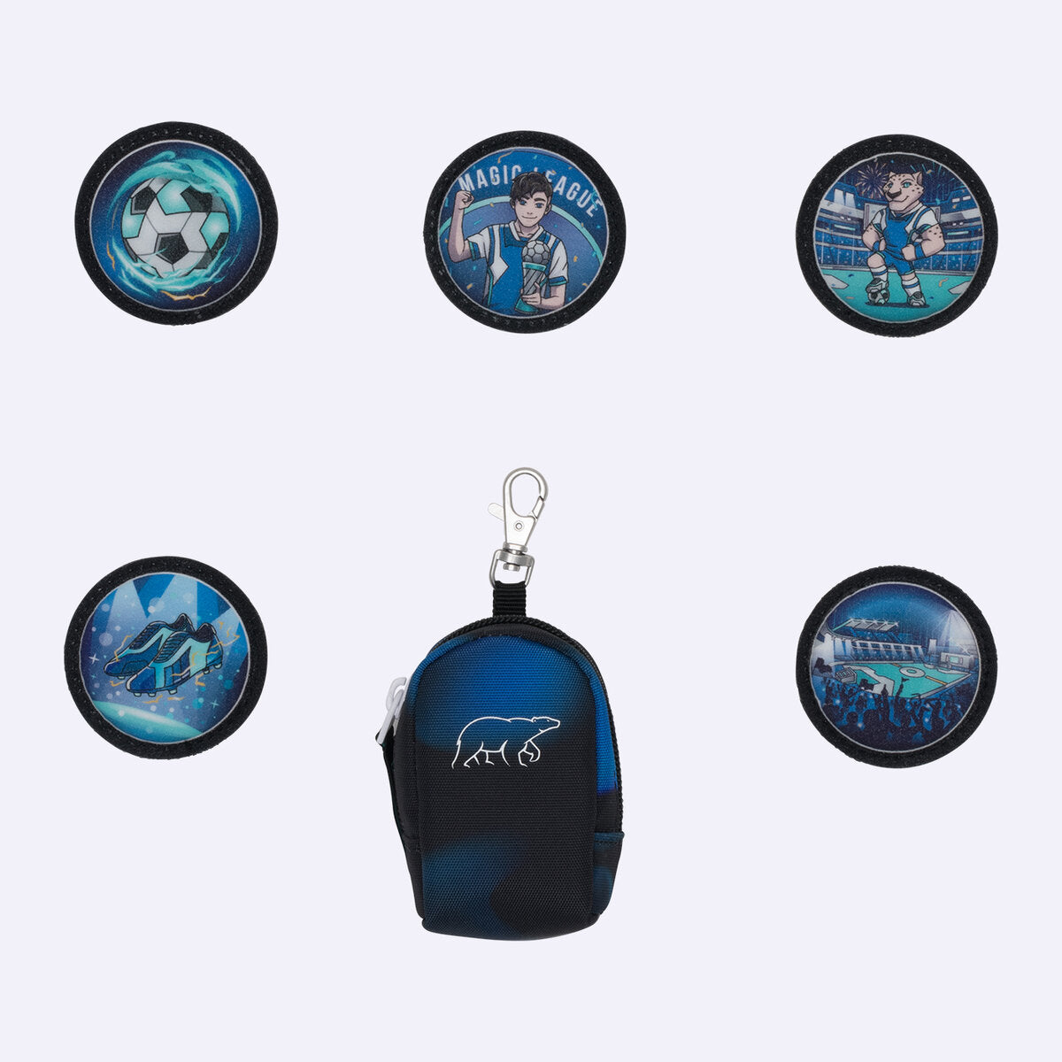 Beckmann Schulrucksack-Set Active Air FLX  Magic League, 6-teilig