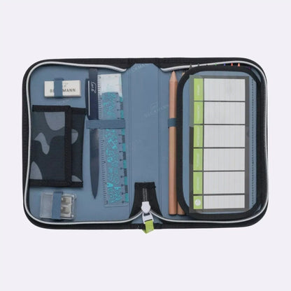 Beckmann Schulrucksackset Classic 22 Camo Rex, 6-teilig