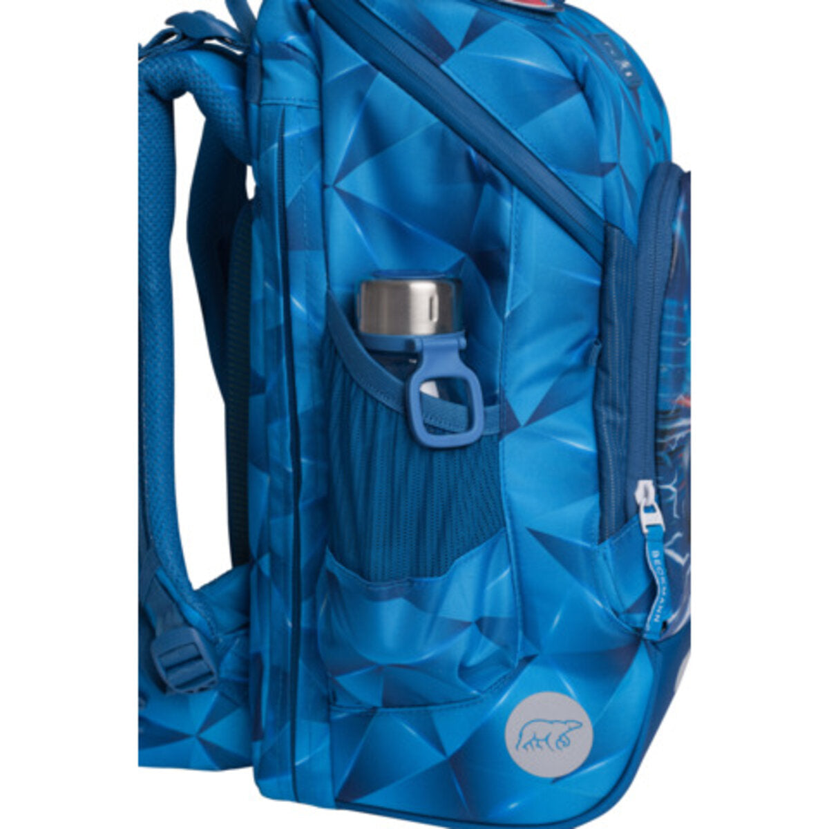 Beckmann Schultaschenset Active Air FLX Blue Lightning, 6-teilig