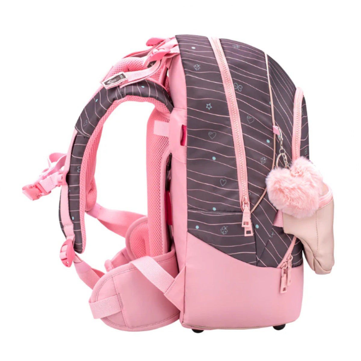 Belmil 2-IN-1 Schultasche & Gürteltasche 2-teilig "Mint"