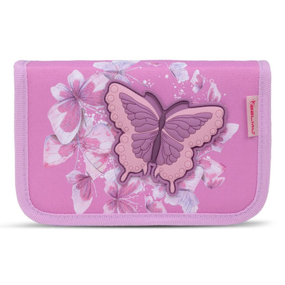 Belmil Classy ergonomisches Schulranzen-Set 4-teilig "Chic Charms" mit Brustgurt