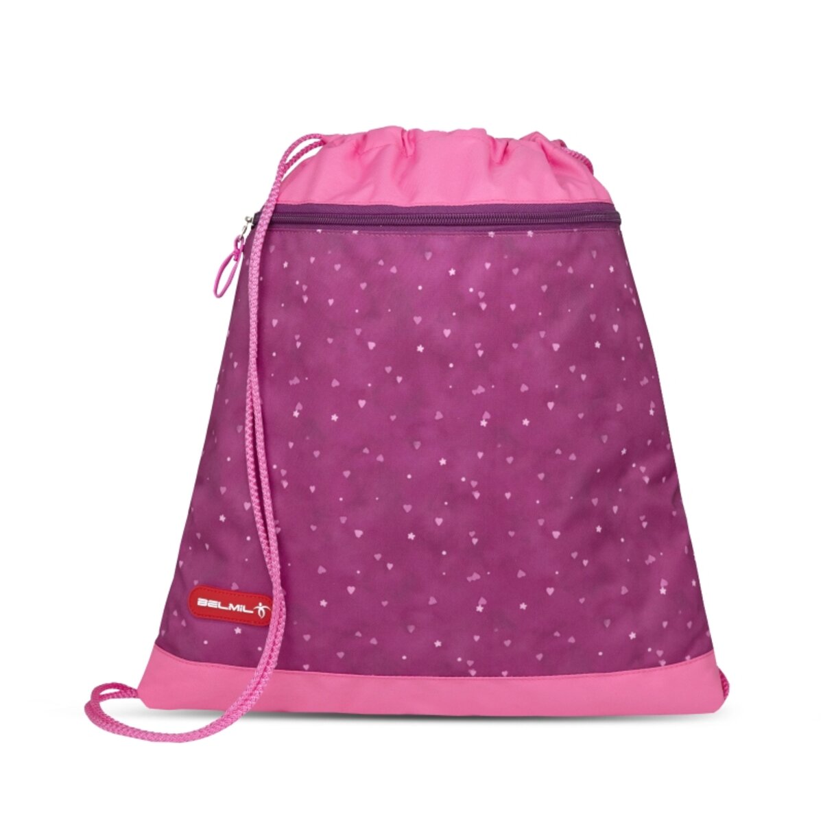 Belmil Classy Plus Schulranzen-Set 5-teilig "Rosie Hearts" mit Brustgurt