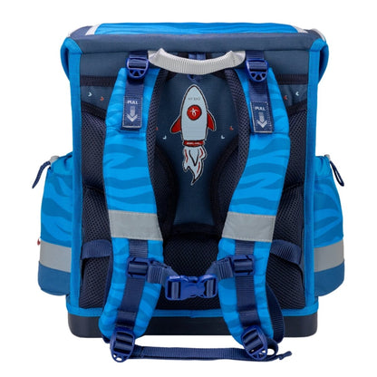 Belmil Classy Plus Schulranzen-Set 5-teilig "Animal Kingdom" mit Brustgurt