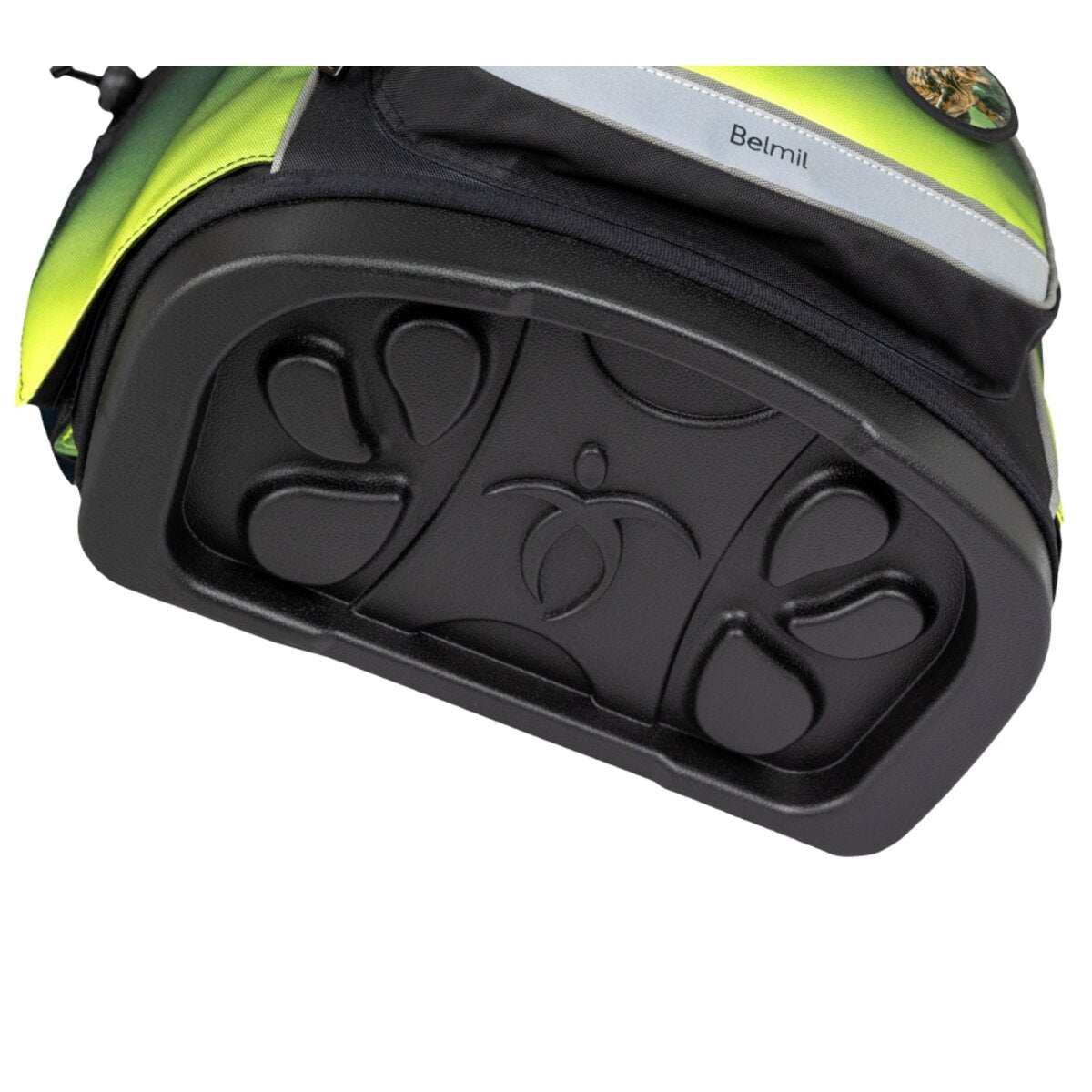 Belmil Compact Plus Premium Schulranzen Set 5-teilig "Black Green" 19 Liter