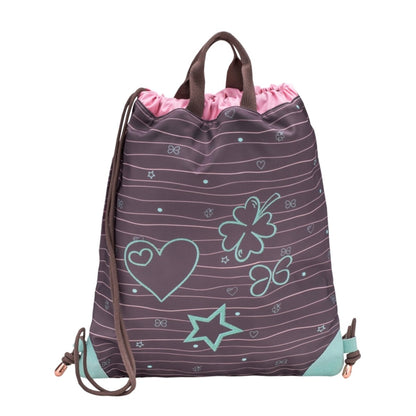 Belmil Compact Plus Premium Schulranzen Set 5-teilig "Mint" 19 Liter