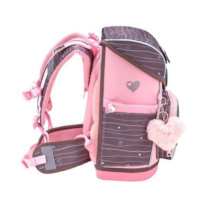 Belmil Compact Plus Premium Schulranzen Set 5-teilig "Mint" 19 Liter