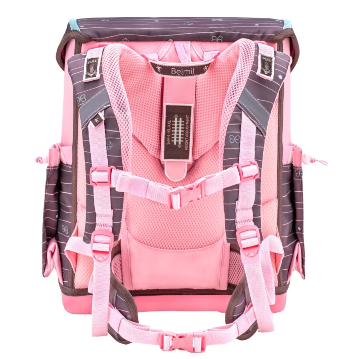 Belmil Compact Plus Premium Schulranzen Set 5-teilig "Mint" 19 Liter