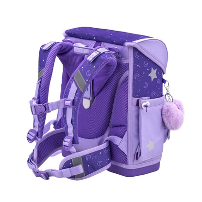 Belmil Compact Plus Premium Schulranzen Set 5-teilig "Dahlia" 19 Liter