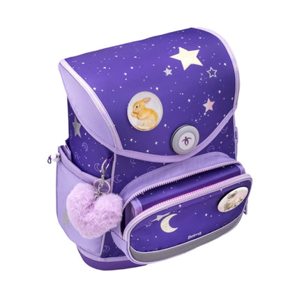 Belmil Compact Plus Premium Schulranzen Set 5-teilig "Dahlia" 19 Liter