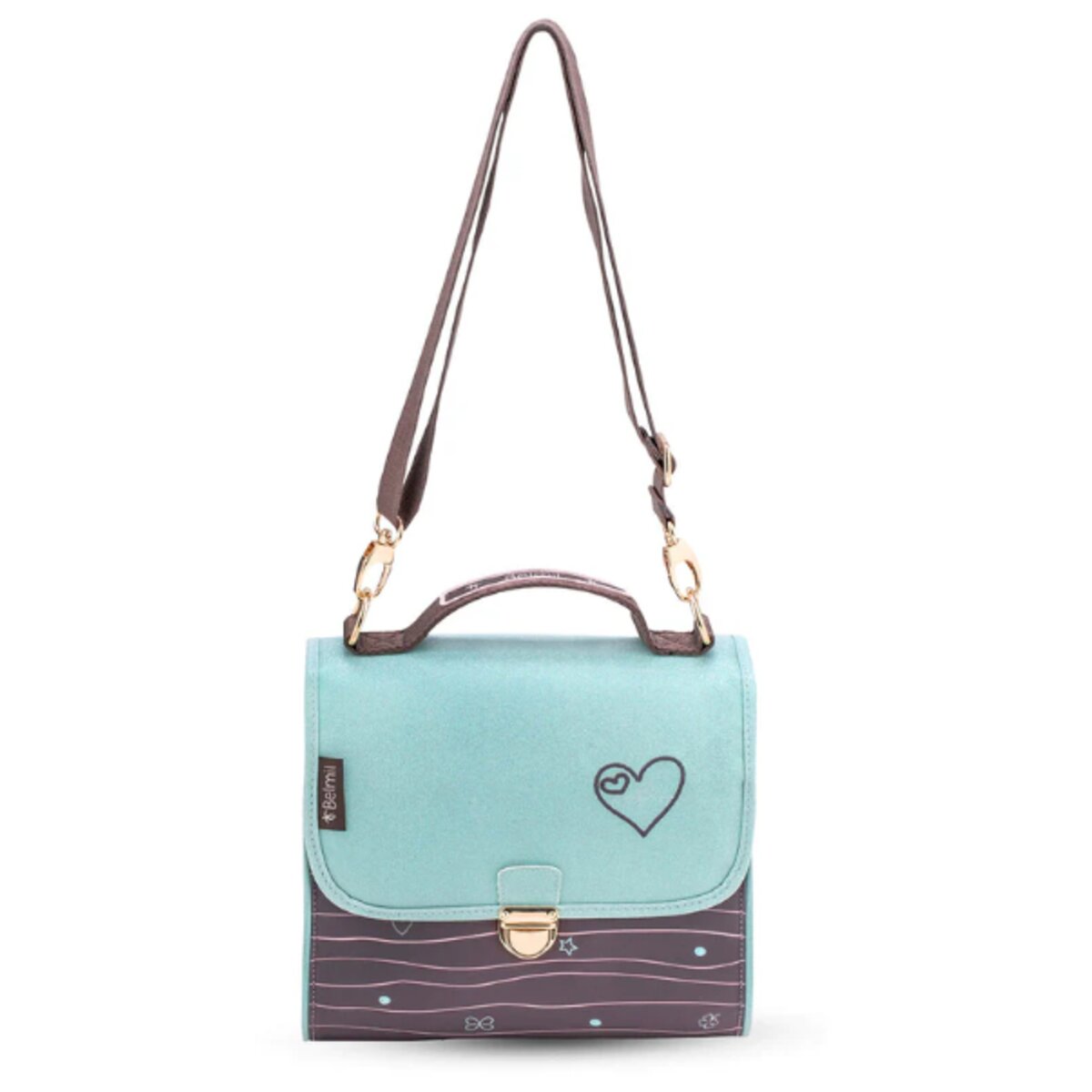 Belmil Petite Premium Umhängetasche "Mint"