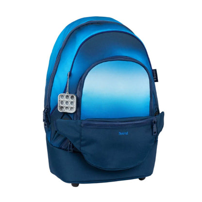 Belmil 2-IN-1 Schultasche & Gürteltasche 2-teilig Blue Navy