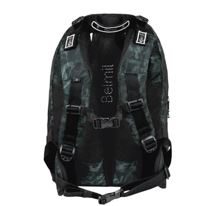 Belmil 2-IN-1 Schultasche & Gürteltasche 2-teilig Grey Stone