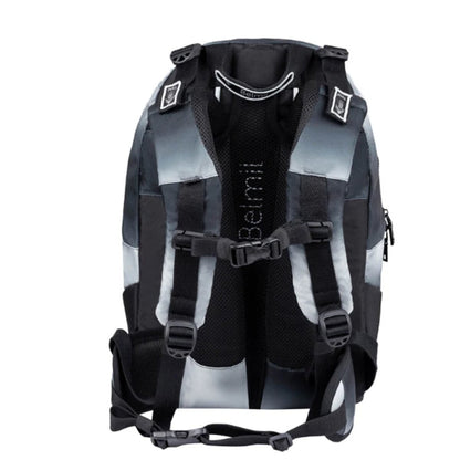 Belmil 2-IN-1 Schultasche & Gürteltasche 2-teilig Black Grey