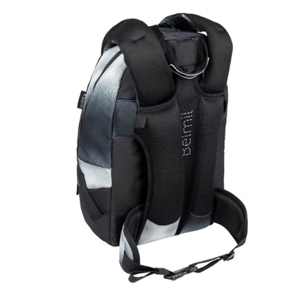 Belmil 2-IN-1 Schultasche & Gürteltasche 2-teilig Black Grey