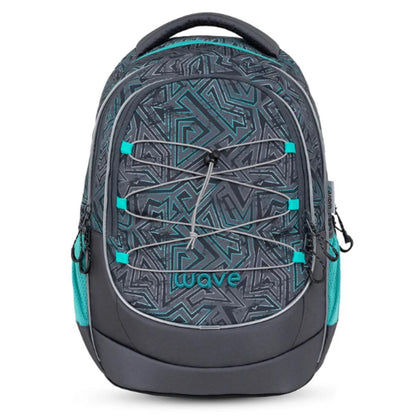 Belmil Schulrucksack Wave Boost Chaos Lagoon