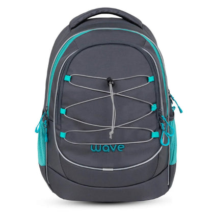 Belmil Schulrucksack Wave Boost Grey Lagoon