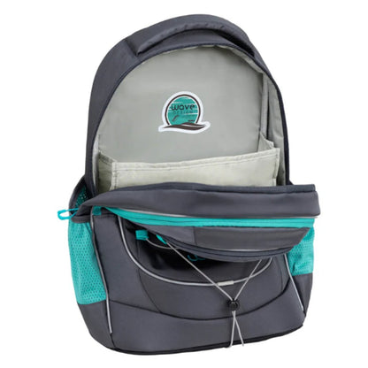 Belmil Schulrucksack Wave Boost Grey Lagoon