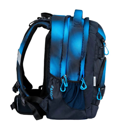 Belmil Schulrucksack Wave Infinity Move Gradient Hazy Blue