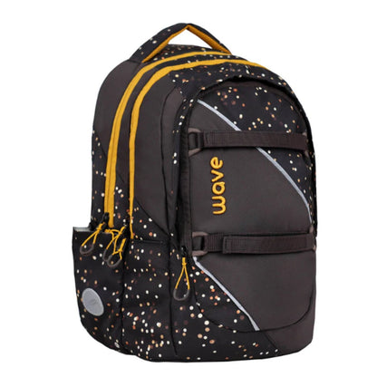 Belmil Schulrucksack Wave Prime Dots Sand