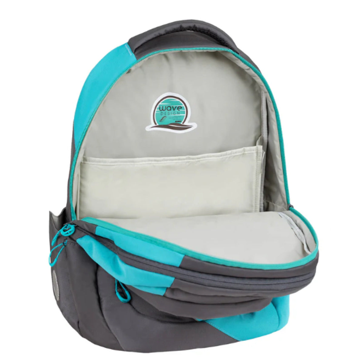 Belmil Schulrucksack Wave Prime Grey Lagoon