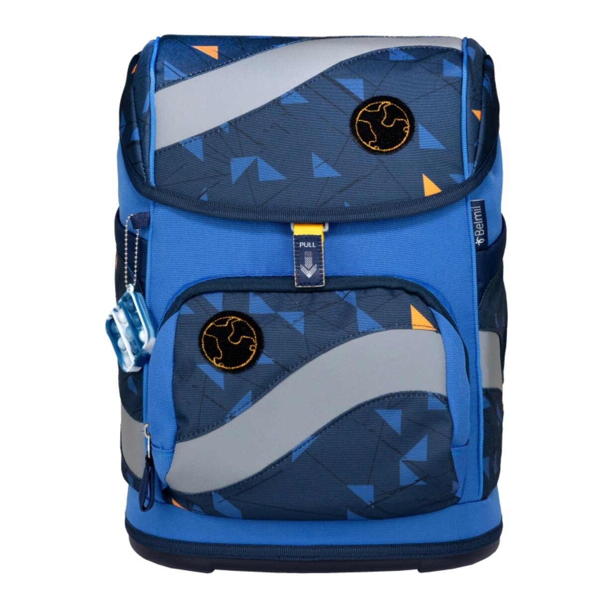 Belmil Smarty Schulranzen Set 5-teilig "Energy3" mit Brustgurt