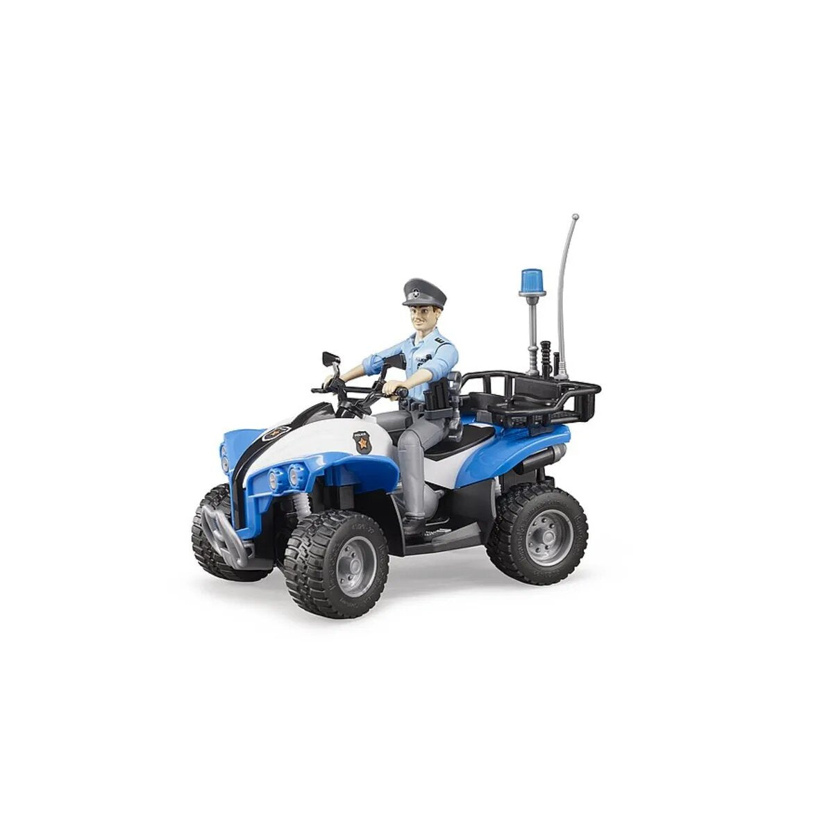 BRUDER® 63010 Polizei-Quad mit Polizist und Ausstattung