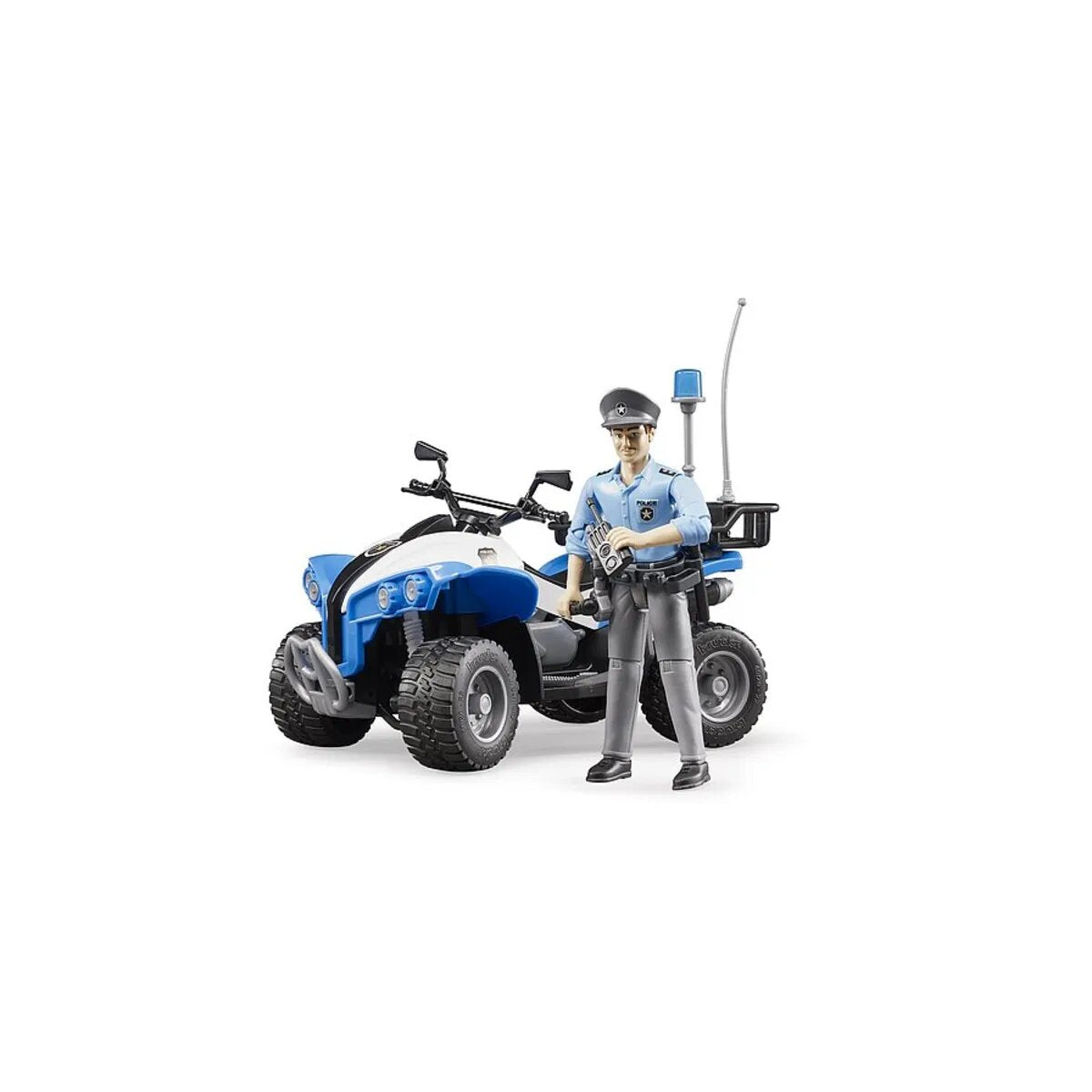 BRUDER® 63010 Polizei-Quad mit Polizist und Ausstattung