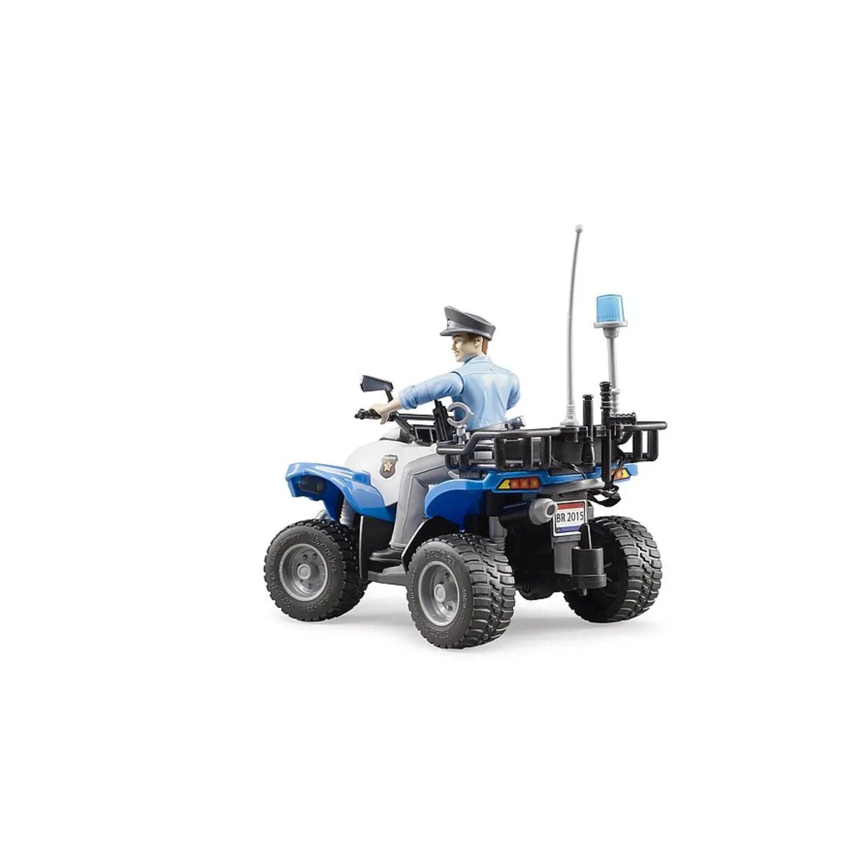 BRUDER® 63010 Polizei-Quad mit Polizist und Ausstattung