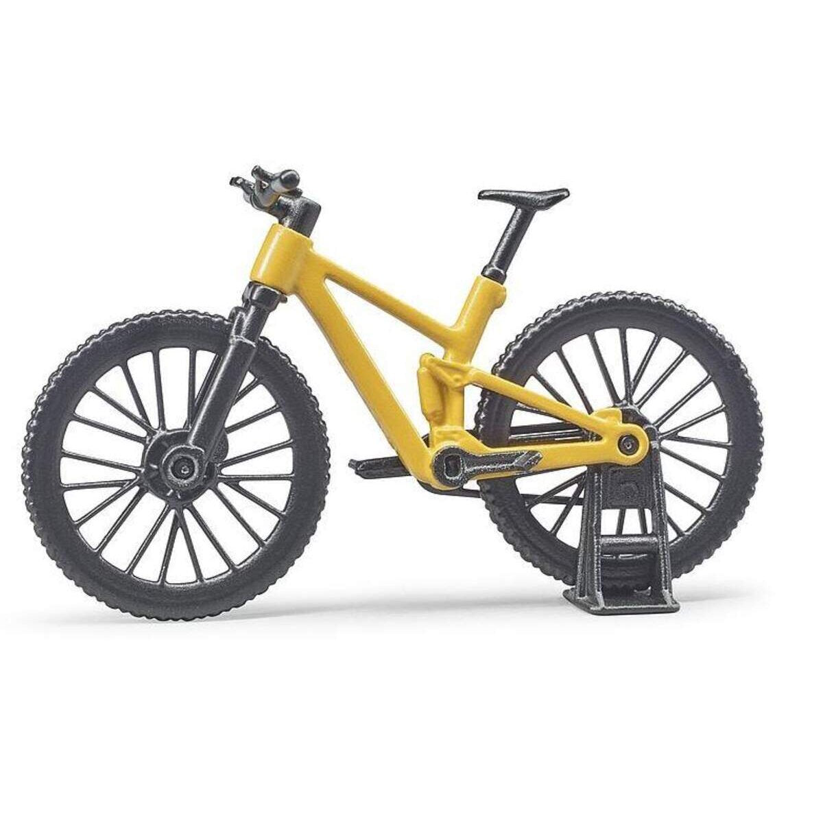 BRUDER® 63111 bworld Mountainbike mit Radfahrerin