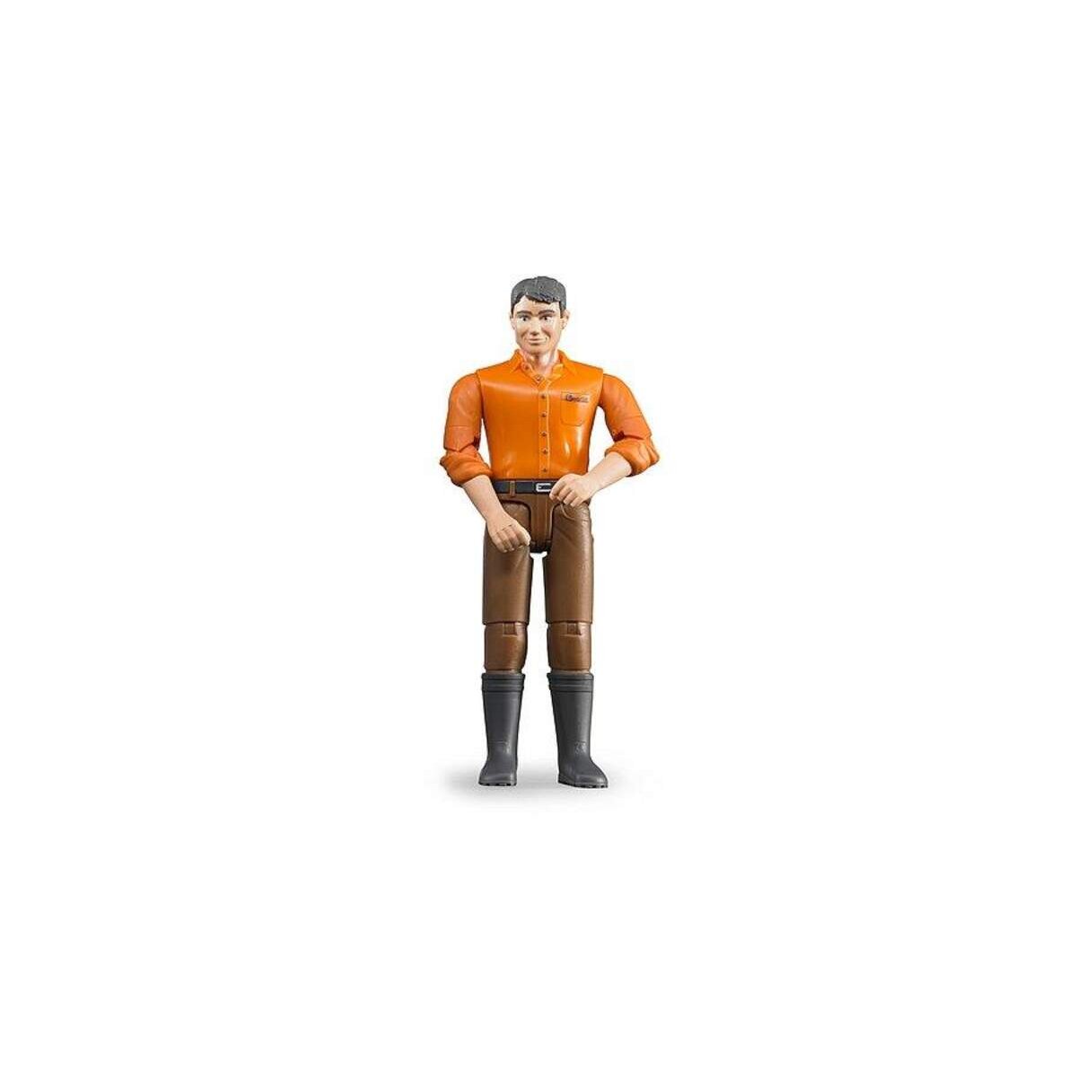 BRUDER® 60007 Figur MANn Helle Haut+Hose Braun